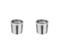 2X Capsula Caffè Riutilizzabile Capsula Caffè Nel Acciaio Inox Filtro Caffè Concentrato per Macchina da Caffè ILLY