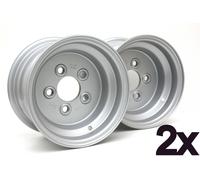 2x Caravan Rimorchio Auto Cerchione Anhängerfelge 6.00 x 10 Pollici H2 ET-4 5-LK