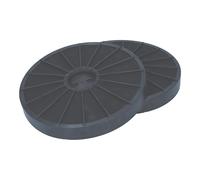 2x Carbone Compatibile Con Wpro 484000008636 E233 233mmØ per Cappa Aspirante