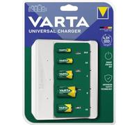 2x Caricabatteria universale Varta per batterie ricaricabili 2/4 celle