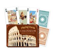 2x Carte Da Gioco Colosseum Set Mazzi Severino Baraldi Lo Scarabeo