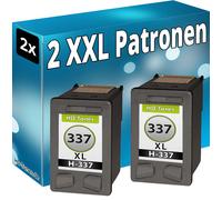 2X Cartucce D'Inchiostro Per HP 337 XL Photosmart C4180 D5160 Nere Set