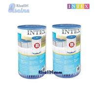 2x CARTUCCIA B INTEX 29005 GRANDE POMPA FILTRO PISCINA PISCINE