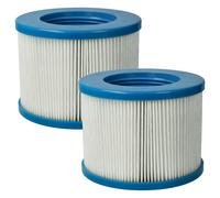 2x Cartuccia filtrante per Arebos 24 V 70 W piscina