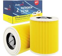 2x Cartuccia Filtro Aspirapolvere per Kärcher WD3 Premium WD2 WD3 WD3 MV3 WD3P karcher Il kit di estensione sostituisce 6.414-552.0, 6.414-772.0.414-547.0