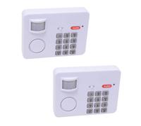 2x Casa Camper Allarme Batteria Rilevatore di Movimento Codice Antifurto