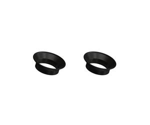 2X Casco Binoculare Occhiali per Visione Notturna Occhiali di Protezione per Gli Occhi nel Gomma Coppe Protezioni per Oculari Protezioni Parti per