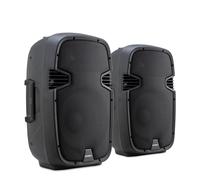 2x Cassa Altoparlante Attiva 2 Vie PA Diffusore Amplificata Bluetooth 12'' 600W