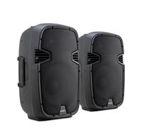 2x Cassa Altoparlante Attiva 2 Vie PA Diffusore Amplificata Bluetooth 12'' 600W