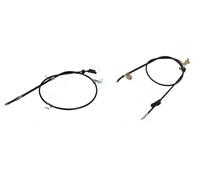 2x Cavi freno a mano BLUE PRINT Retro S+D per HONDA CIVIC VIII