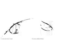 BLUE PRINT ADK84685 Cavo freno a mano