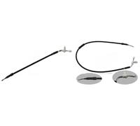 2x Cavi freno a mano FEBI BILSTEIN Retro S+D per MERCEDES-BENZ B W245