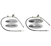 2x Cavi freno a mano FEBI BILSTEIN Retro S+D per VW PASSAT B5, PASSAT B5