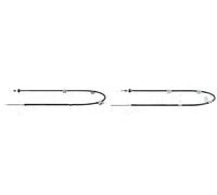 2x Cavi freno a mano TOPRAN Retro S+D per HYUNDAI MATRIX