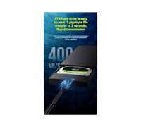 2X Cavo Adattatore USB 3.0 Tipo A A USB 3.0 Micro-B Maschio per Disco Rigido Esterno, HDD, Cavo Super Veloce
