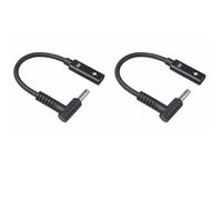 2X Cavo Adattatore USB Tipo C Femmina Un HP4506 Maschio Un 90 Convertitore di Potenza CC 4.5X3.0mm con Chip Sensore PD per Laptop