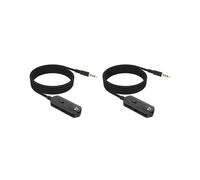 2X Cavo Audio Prolunga da 3,5 mm con Controllo del Volume Compatibile per 700 OE2 QC25 QC35II QC35 QC45 Cuffie Soundlink
