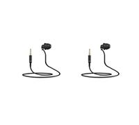 2X Cavo Corto Cavo di Prolunga Unilaterale per Auricolare Auricolare Nell'Orecchio Auricolare Singolo Auricolare Nel Silicone Jack da 3,5 mm per