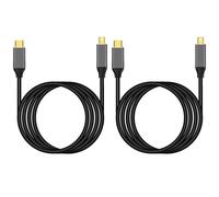 2X Cavo Da USB C Un Cavo USB Da Tipo C 3 Un DP Cavo Adattatore 4K