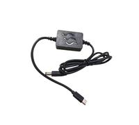 2X Cavo di Alimentazione con Connettore USB C PD12V 15V 20V A 24V DC5,5x2,1mm, Adattatore per Ricarica Rapida