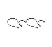 2X Cavo di Alimentazione da 8 Pin PSU A Doppio 6+2 Pin PCIE per Thermaltake, Cavo GPU Maschio-Maschio per Alimentatore Modulare ARESGAME