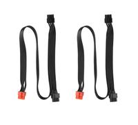 2X Cavo di Alimentazione PCIe da 8 Pin Un Doppio 8 Pin GPU PCI Express da 8 Pin Un 2 Porte 6 + 2 Pin per TT Thermaltake Toughpower 1000 W 1200 W 1500