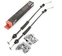 2x Cavo di Bowden + Staffa Set Esterno Maniglia Porta SX Destra per VW Passat B6