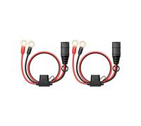2X Cavo di Cablaggio da 53 cm 16 AWG con Terminali Ad Occhiello X-Connect M6 per Cavi di Supporto Batteria Battery Tender M6