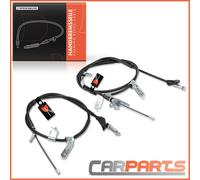 2x Cavo Freno a Mano Posteriore L+R per Honda Fr-V Be Bj 04-09 1.7 1.8 2.0