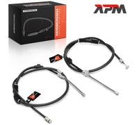 2x Cavo Freno a Mano Posteriore L+R per Mitsubishi Lancer VII Csa Cta Ctw 2.0L
