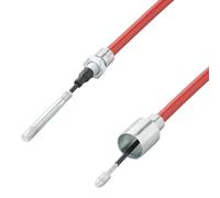 2x Cavo Freno Hl : 1020mm Gl : 1216mm Rimorchio Flessibile di Bowden per Al-Ko