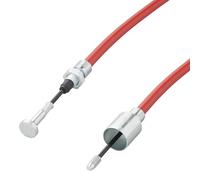 2x Cavo Freno Hl : 1020mm Gl : 1230mm Rimorchio Flessibile di Bowden Ø23 / 26 Al