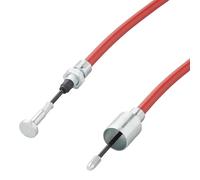 2x Cavo Freno Hl : 890mm Gl : 1100mm Rimorchio Paranco di Bowden per Al-Ko Da