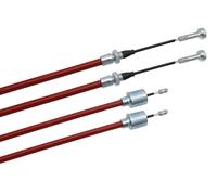 2X Cavo Freno Per ALKO 247.285 HL 1020MM GL 1216MM Rimorchio Long Life Bowdenzug