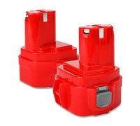 2x CELLONIC Batteria compatibile con Makita 6271D, 6270D, 6317D, 8270D, 8271D, 6227D, 6223D, ML120, Makita 1222, 1220, 3Ah 12V NiMH