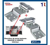 2x Cerniera Porta Sportello Inferiore SX E Dx Pinze per Jumper Boxer