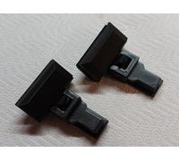 2x CERNIERE CERNIERA COPERCHIO CAPPA GIRADISCHI - KENWOOD P24 P-24 P 24