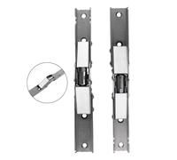 2x cerniere pieghevoli autobloccanti argento 90 gradi staffe cerniera pieghevole