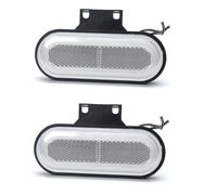 2x Certificato Adr Anteriore Bianco Neon 12-24V LED Marker lights per Volvo