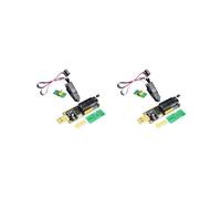 2X CH341A 24 25 Series EEPROM Flash BIOS USB Programmer Module + SOIC8 SOP8 Test Clip per EEPROM 93CXX / 25CXX / 24CXX