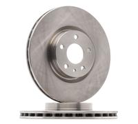 2x CHAMPION 561520CH Disco freno per OPEL Combo Combi / Tour (X12) 284mm