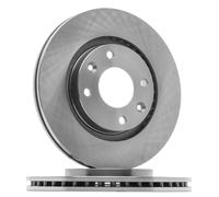 2x CHAMPION 562128CH Disco freno Anteriore per OPEL Corsa F 266mm