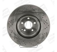 2x CHAMPION 562678CH-1 Disco freno Anteriore adatto per MERCEDES-BENZ SL (R230)