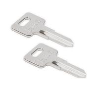 2x Chiavi di ricambio compatibili con Southco Mobella, serrature per porte di cabina e d'ingresso per barche - tagliate a codice 915