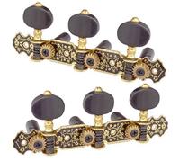 2X Chitarra Meccaniche Chitarra Classica Corde Accordatura Pioli Chiave Oro5703