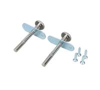 2X Chiusure a stantuffo Asta di regolazione dell'elevazione della porta a molla Fermo for ferramenta della porta Fermo a molla Fermo a molla for mobile per armadi, porte(Silver 2PCS-B)