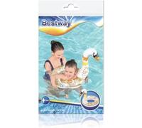2X Ciambella Salvagente Gonfiabile Cigno con Glitter per Bambini 61x58 cm. BesT