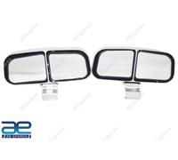 2x Cieco Pois Specchio Posteriore Lato Di Angolo Doppio Vista Bicchiere Parking