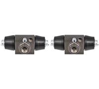 2x Cilindretti freno A.B.S. Retro S+D per AUDI, SEAT, SKODA, VW 50, 80 B2