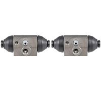 2x Cilindretti freno A.B.S. Retro S+D per CITROËN, PEUGEOT 1007, 106 II